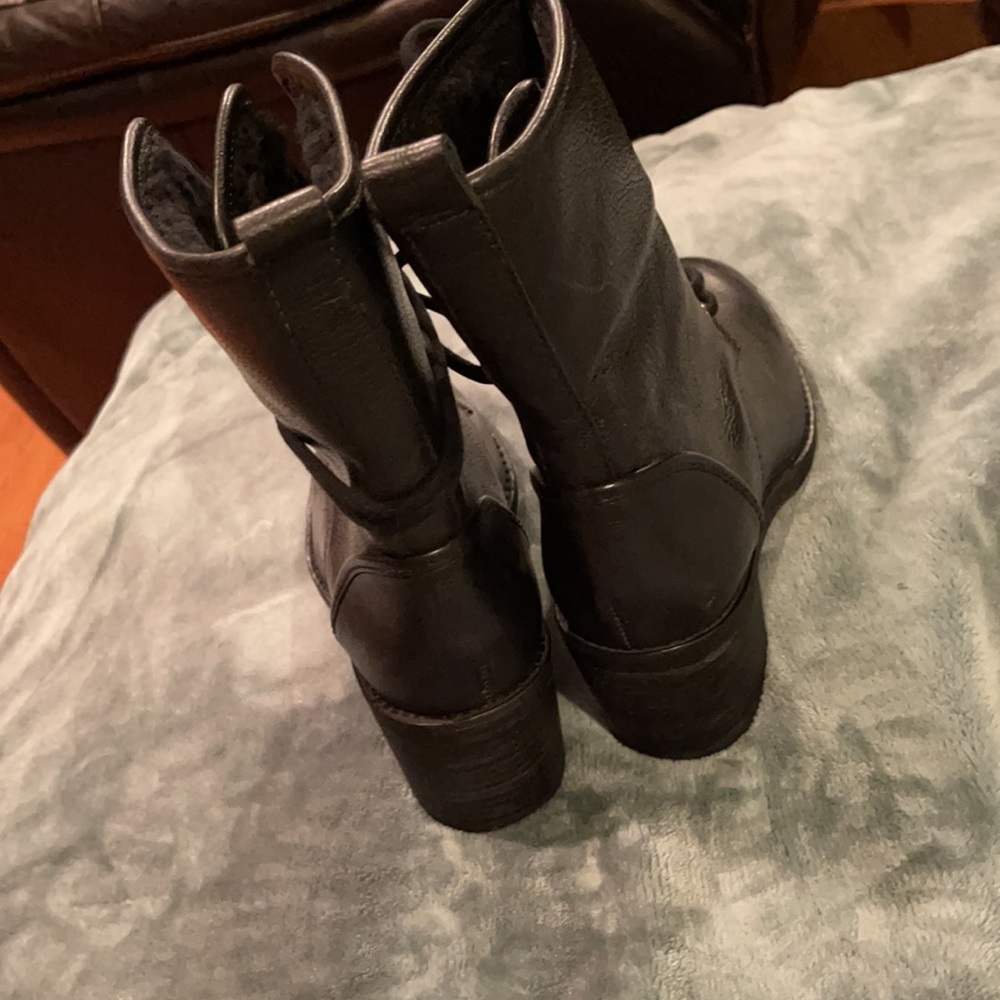 hunter healed combat boots nwot 7.5 - Picture 5 of 7